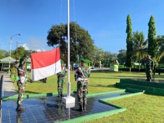 Kodim 1618/TTU Gelar Upacara 17-an, Teguhkan Disiplin dan Semangat Pengabdian Prajurit