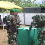 Dandim 1309/Manado Pimpin Upacara Serah Simbol Yudha Wastu Pramuka Jaya Tonting 2025.