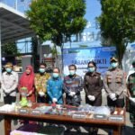 Kejaksaan Negeri Dompu Musnahkan Barang Bukti 32 Perkara, Danramil 1614-01 Turut Hadir