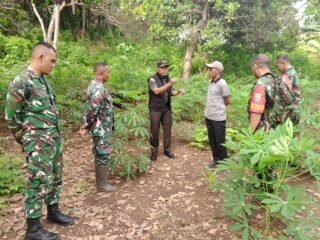 Dandim 1624/Flotim Survey Lokasi Secara Langsung Untuk Memastikan Lahan Pembangunan Koperasi Merah Putih Di Empat Desa Kecamatan Lewolema