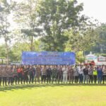 Dandim 1512/Weda Letkol Inf Fachrozie Fanani, S.H Menghadiri Operasi Kepolisian terpusat  Lilin Kie Raha 2025 dalam rangka Pelayanan Perayaan Natal 2025 dan Tahun baru 2026 Polres Halmahera Tengah