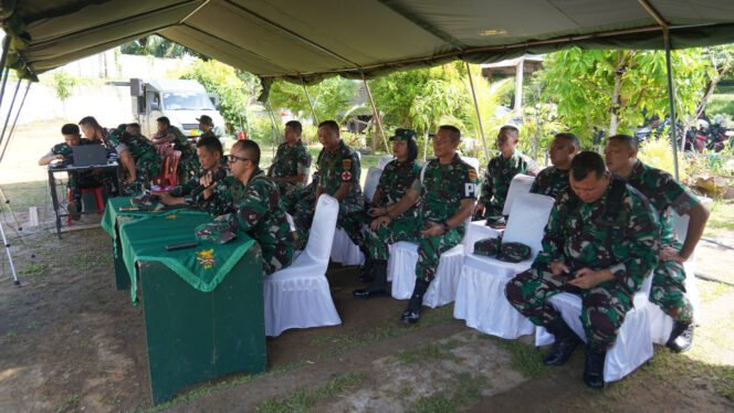 
					Korem 041/Gamas Melaksanakan Latihan Simulasi Penanggulangan Bencana Alam Tahap II.