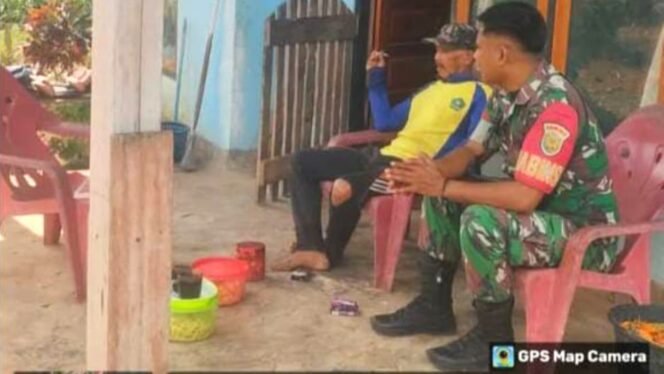 
					Ciptakan Situasi Yang Baik di Wilayahnya, Kodim 0428/MukoMuko Komsos Bersama Warga Binaannya