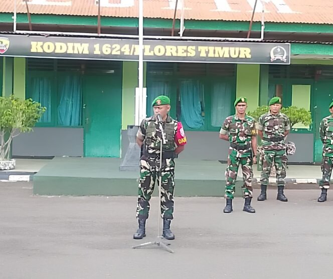 
					Jelang Pergantian Tahun 2026, Dandim 1624/Flotim Pimpin Apel Kesiapsiagaan Untuk Tegaskan Profesionalisme dan Bantu Ciptakan Kondusifitas Wilayah