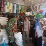 Kodim 0114/Aceh Jaya Cek Stabilitas Harga Sembako di Kecamatan Jaya