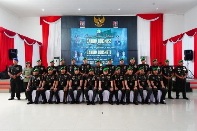 
					HUT Korem 101/Antasari Ke-64, Dandim 1003/HSS Berganti