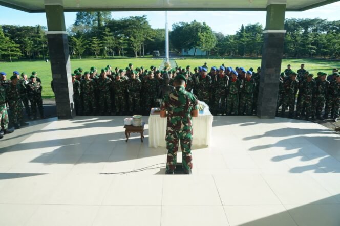 
Syukuran HUT ke-69 Kodam Iskandar Muda, Danrem 012/TU Bacakan Amanat Pangdam IM