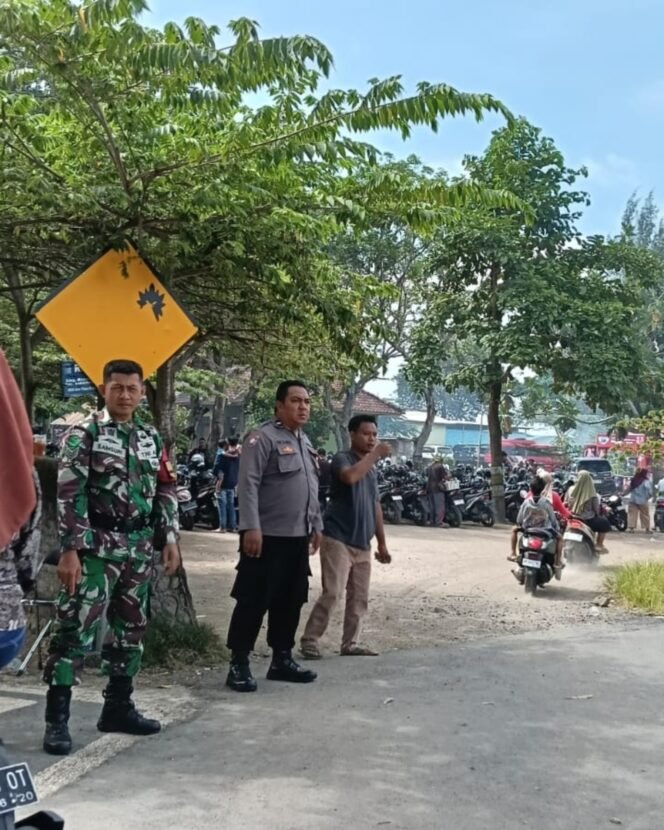 
					Libur Sekolah Aman, Babinsa–Bhabinkamtibmas Pantau Pantai