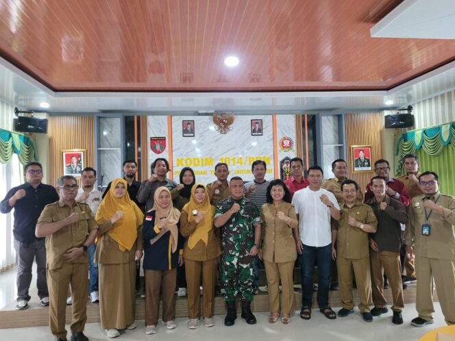 
					Percepat Program Cetak Sawah, Kodim 1014/Pbn Gelar Rakor Lintas Sektor