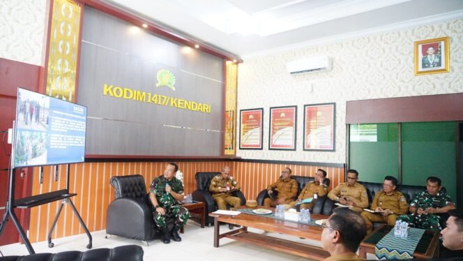 
					Dandim 1417/Kendari Paparkan Kesiapan TMMD Ke-127 Tahun 2026