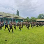 Kodim 1614/Dompu Tingkatkan Kesiapan Prajurit Melalui Latihan Pencak Silat Militer