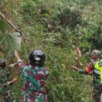 Babinsa Wulanggitang Patroli di Tengah Cuaca Ekstrem, Sigap Evakuasi Pohon Tumbang