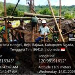 Kasdim dan Pasi Log Kodim 1625/Ngada Hadiri Peletakan Batu Pertama KDKMP Bela