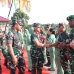 Kunjungi Kodim 0432/Bangka Selatan, Pangdam II/Sriwijaya Ingatkan pentingnya menjaga Moral dan Disiplin Prajurit