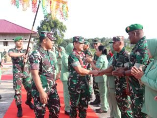 Kunjungi Kodim 0432/Bangka Selatan, Pangdam II/Sriwijaya Ingatkan pentingnya menjaga Moral dan Disiplin Prajurit