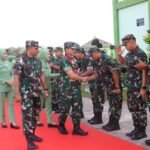 Kunjungi Kodim 0432/Bangka Selatan, Pangdam II/Sriwijaya Tekankan Moral dan Disiplin Prajurit