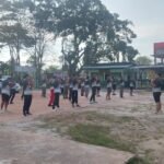 Jaga Kebugaran Prajurit, Kodim 1015/Sampit Gelar Olahraga Bersama