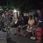 Patroli Malam Jadi Sarana Babinsa Dekatkan Diri dengan Masyarakat