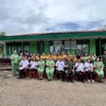 Perkuat Layanan Kesehatan Ibu dan Anak, Ketua Seksi Sosial Koorcab Rem 161/WS Kunjungi Posyandu Lily Kodim 1621/TTS