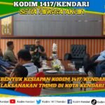 Sambut TMMD ke-127 Tahun 2026, Kodim 1417/Kendari Matangkan Persiapan Pembangunan