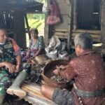 Pererat Kemanunggalan TNI-Rakyat, Babinsa Komsos di Desa Bodohula