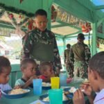 Warna-Warni Semangat Belajar: Pos Kotis Satgas Yonif 751/VJS Gelar Lomba Mewarnai Berhadiah Seragam Sekolah Baru