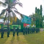 Upacara Rutin Kodim 1618/TTU Perkuat Disiplin dan Semangat Nasionalisme Prajurit