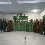 Persit KCK Cabang XXVIII Kodim 1614/Dompu Gelar Donor Darah Peringati HUT Ke-80