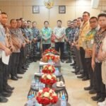 Komitmen Jaga Kamtibmas di Kota Bitung, Dandim 1310/Bitung Hadiri Rakor Bersama Forkopimda dan Forum Lintas Sektoral