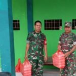 Akselerasi Dapur Satuan, Koramil 1420-05/Dua Pitue Distribusikan Makan Bergizi di MIA 132 Lancirang