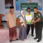 Dandim 1608/Bima Kunjungan Silaturahmi dan Penyerahan Bantuan di Panti Jompo.