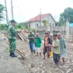 Babinsa Hadir di Tengah Masyarakat, Dorong Kerja Aman dan Gotong Royong