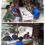 Babinsa Koramil 08/Arongan Lambalek Laksanakan Komsos Bersama Warga Desa Cot Buloh