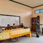 Kodim 1509/Labuha Kerahkan Personil Babinsa Jajarannya Untuk Sosialisasi Penerimaan Prajurit TNI AD