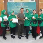 Persit KCK Cabang XVII Dim 1808 Gelar Donor Darah di Makodim Mansel