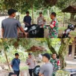 Serda Zulkifli dan Bhabinkamtibmas Aiptu Taufik Gelar Komsos di Desa Kampung Ladang, Wujudkan Keamanan dan Kekompakan Warga