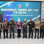 Dandim 0430/BA Ikuti Rakornis TMMD ke-127 Tahun 2026, Satukan Langkah, Membangun Negeri dari Desa