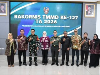 Dandim 0430/BA Ikuti Rakornis TMMD ke-127 Tahun 2026, Satukan Langkah, Membangun Negeri dari Desa