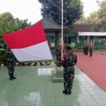 Pimpin Upacara Bendera Mingguan, Danramil Dawan Tegaskan Nasionalisme Fondasi Utama Jaga Keutuhan Dan Kedaulatan NKRI