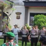 Kasdim 1626/Bangli Hadiri Apel Gelar Cipta Kamseltibcarlantas Jelang Idul Fitri 1447 H