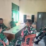 Danramil 1626-01/Bangli Laksanakan Jam Komandan, Berikan Pembekalan dan Evaluasi Kinerja