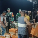 Koramil 18/Dolok Silau Bersama Warga Gelar Patroli Siskamling, Wujudkan Kampung Aman dan Kondusif