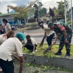 Sinergi Babinsa dan Relawan di Landih, Aksi Kebersihan SPPG Perkuat Dukungan Program MBG