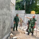 Pastikan Tepat Sasaran, Kasdim 1621/TTS Monitoring Pembangunan KDKMP di Desa Puna, Noinbila dan Binaus