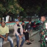 Wujudkan Lingkungan Aman, Babinsa dan Warga Desa Lepadi Gelar Patroli Malam