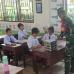 Pastikan Tepat Sasaran, Babinsa Koramil Unaaha Kawal Penyaluran Makan Bergizi Gratis