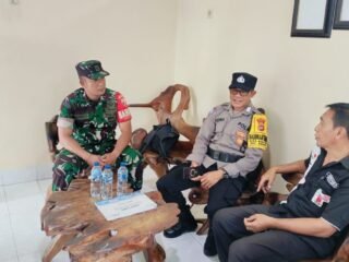 Sinergitas TNI–Polri di Bunutin, SPBU Jadi Sasaran Komsos dan Imbauan Kamtibmas