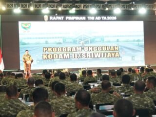 Pangdam II/Sriwijaya Hadiri Rapim TNI AD 2026: Kodam II/Sriwijaya Raih Prestasi Gemilang di Kartika Award