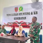TMMD 127 Hadirkan Edukasi Keluarga Sehat, Warga Antusias Ikuti Penyuluhan Stunting dan KB