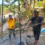 Wujudkan Mimpi Warga, Satgas TMMD 127 Kodim Kendari Hadirkan Sumber Kehidupan di Tondonggeu
